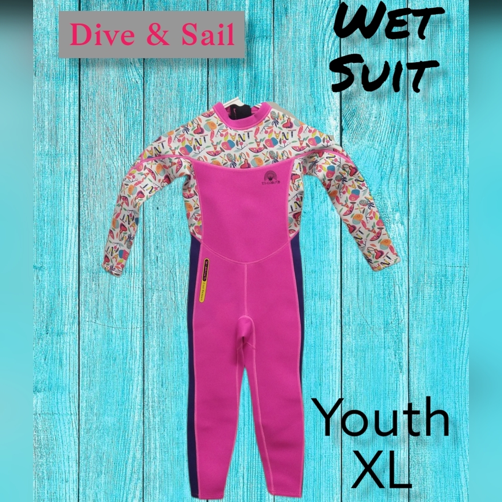 Dive & Sail X-Manta Youth Wet Suit  Neoprene Thermal YOUTH XL